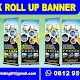 Cetak Roll Up Banner Murah Cepat 24 Jam Jakarta Timur